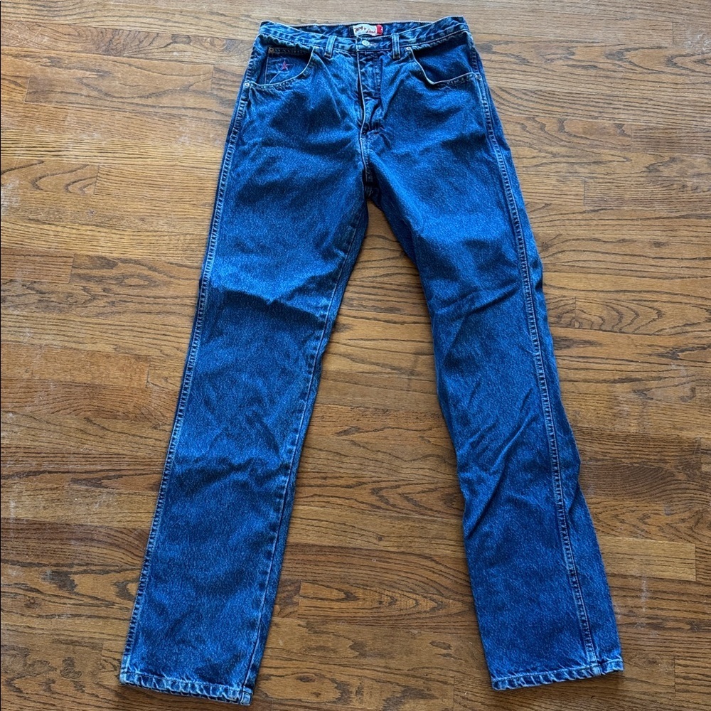 Vintage Tony Lama Blue Denim Jeans